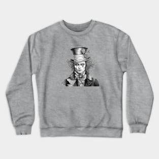 The Mad Hatter Alice in Wonderland Crewneck Sweatshirt